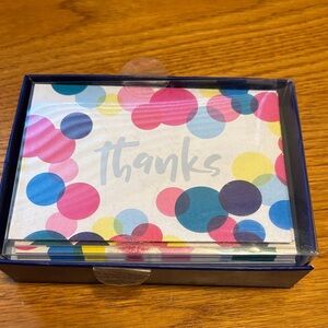 Colorful Polka Dot Thank You Cards